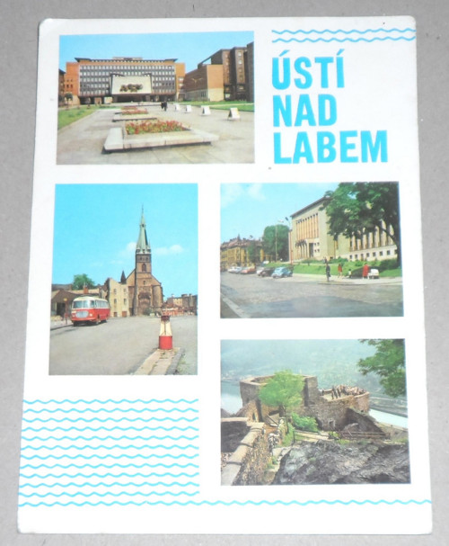 POHLEDNICE • Ústí nad Labem, 1969 — foto 2