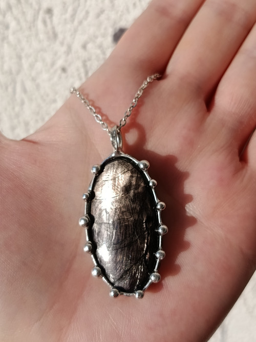 Magický a ochranný HYPERSTEN — foto 3