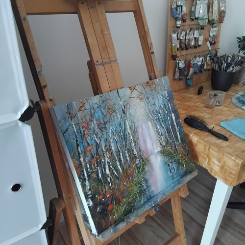 Lesní duchové (40x50cm) — foto 2