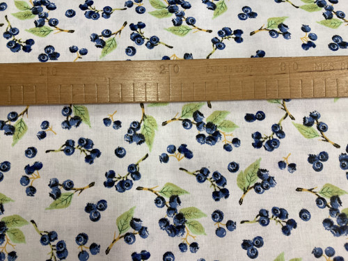 Metráž - borůvky - šíře 140cm — foto 2