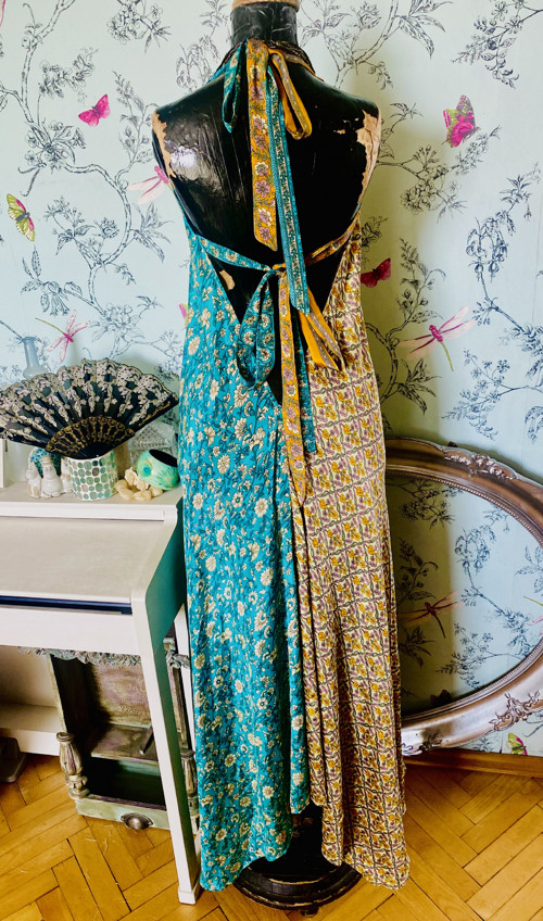 Šaty boho hedvábné — foto 6