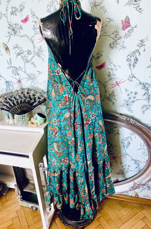 Šaty boho hedvábné — foto 6