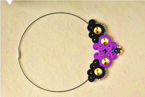 Soutache náhrdelník — foto 5