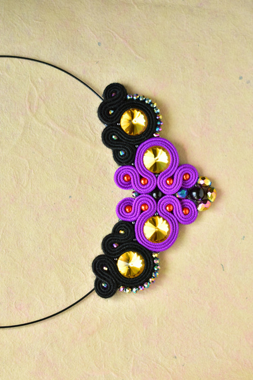 Soutache náhrdelník — foto 3
