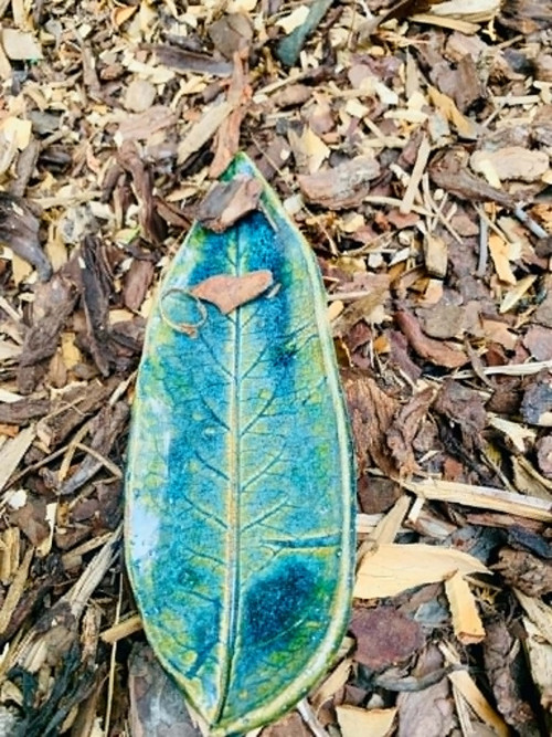 Keramické listy na malé ozdoby — foto 3