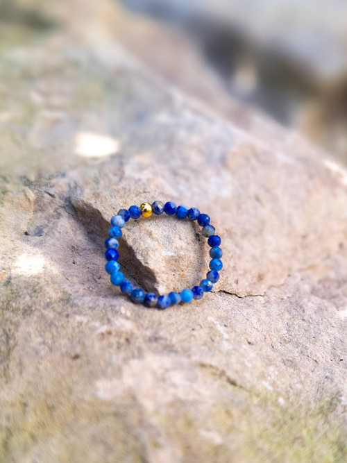 Prsten Alethea - lapis lazuli — foto 5