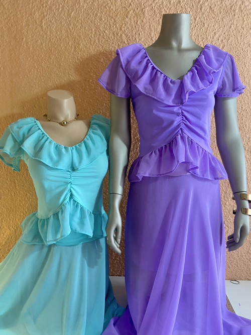Halenka s volánky - lila — foto 6