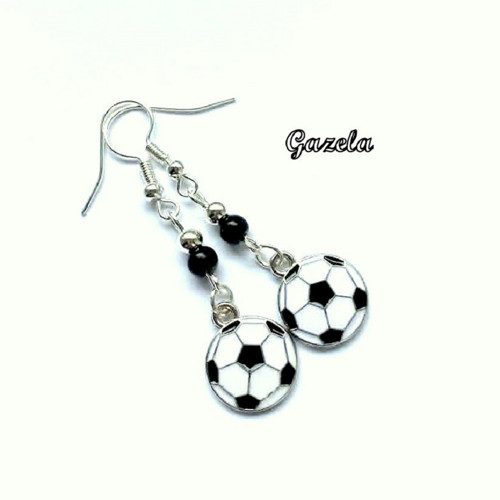 Náušnice Fotbal — foto 2