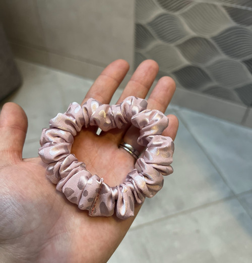 Saténová scrunchie mini — foto 6