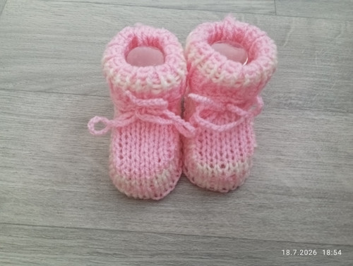 Pletené bačkůrky — foto 2