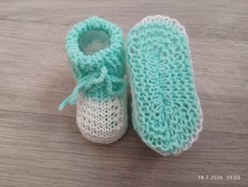 Pletené bačkůrky — foto 3