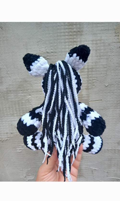 Zebra plyšová — foto 2