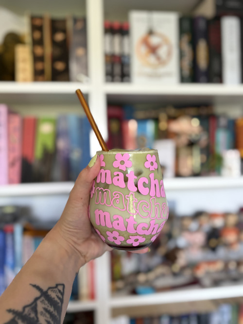 Sklenička s motivem Matcha — foto 2
