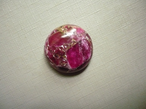 Kabošon - rubín 20 mm, č.33f — foto 2