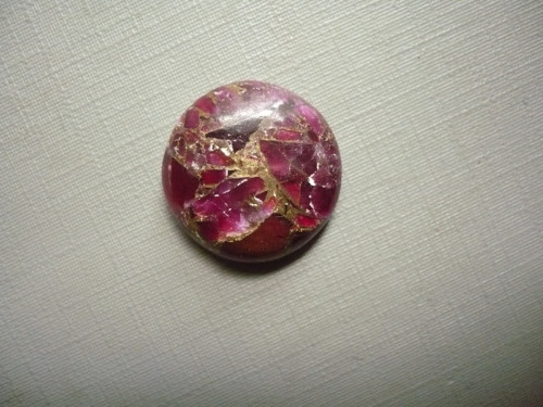 Kabošon - rubín 19 mm, č.37f — foto 2