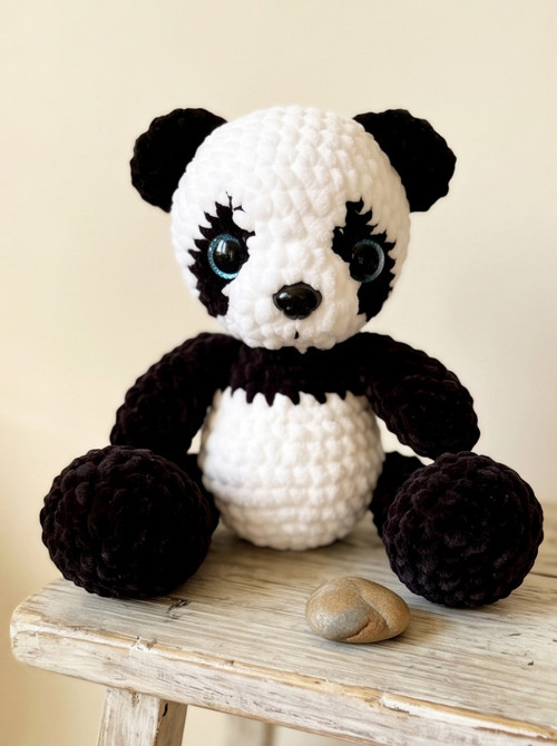 Háčkovaná panda — foto 6