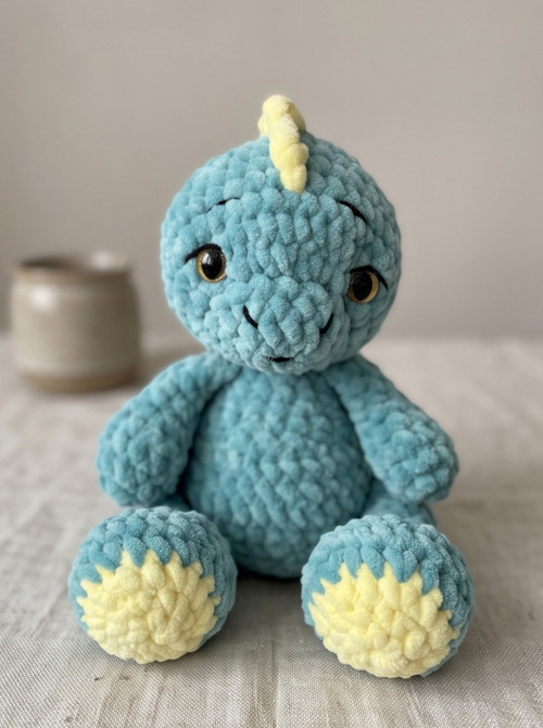 Háčkovaný dinosaurus — foto 2