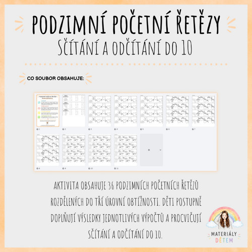 Podzimní početní řetězy — foto 2