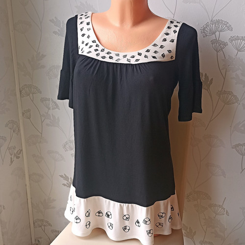Lístečkový top — foto 6