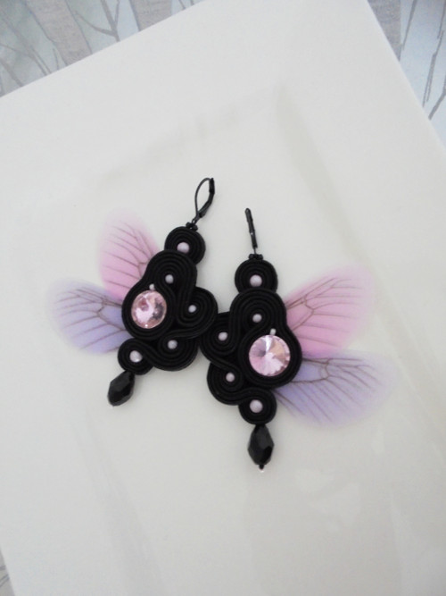 Soutache náušnice — foto 2