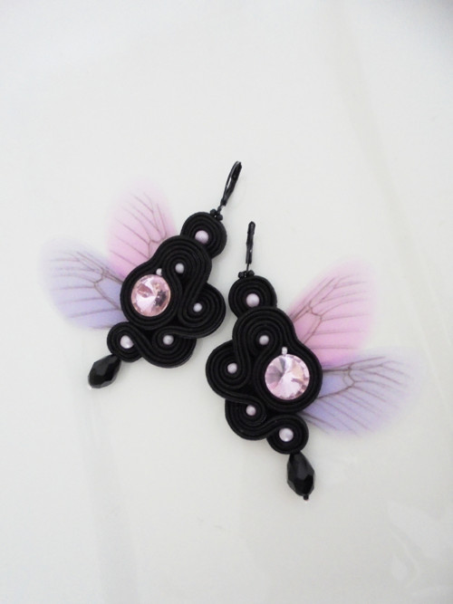 Soutache náušnice — foto 3