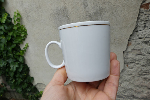Lyžaři...dětský porcelánový hrníček — foto 3