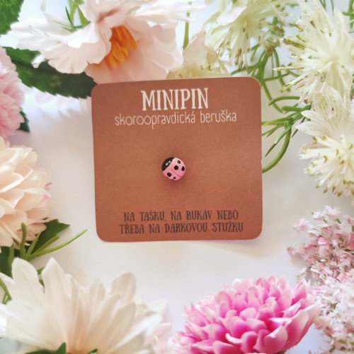 Růžová skoroopravdická beruška | minipin — foto 5