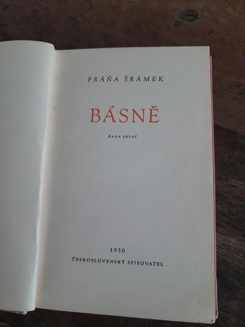 Fráňa Šrámek, básně — foto 3