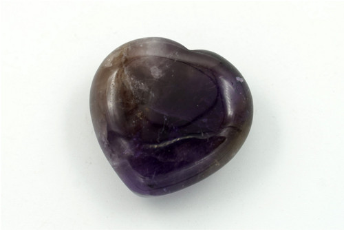 Srdíčko ametyst 3 cm — foto 2