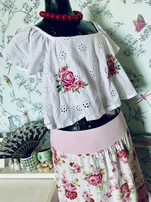 Jupénka rustic vyšívaná — foto 4