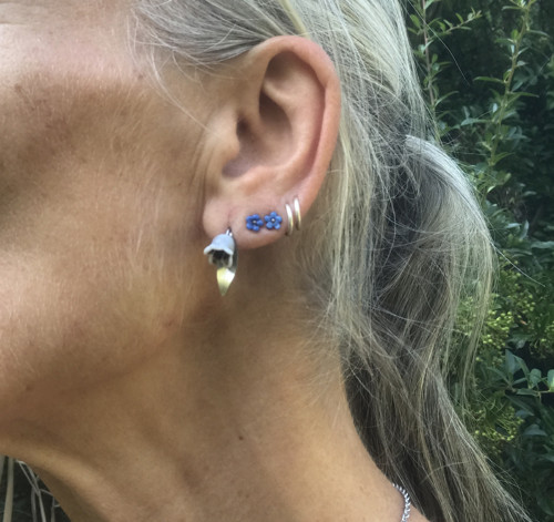 Náušnice konvalinky — foto 4