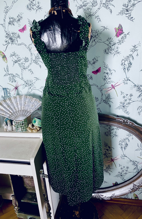 Šaty vintage dots — foto 6