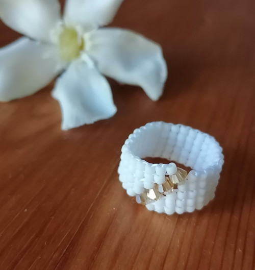 Zlatá jiskra prstýnek — foto 3