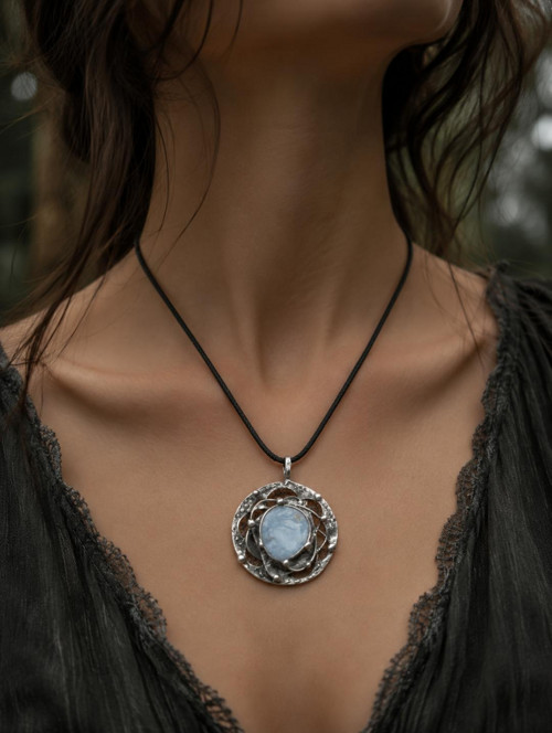 Nebeské zrcadlo (chalcedon ) — foto 2