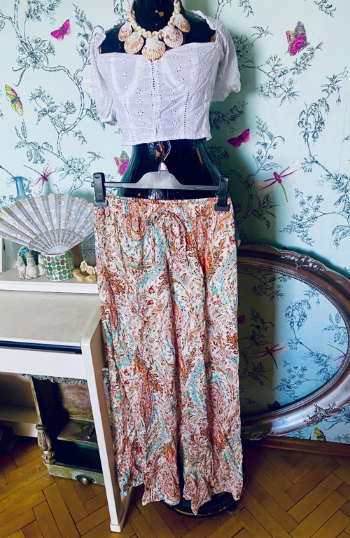Kalhoty espaňa boho vzory — foto 2