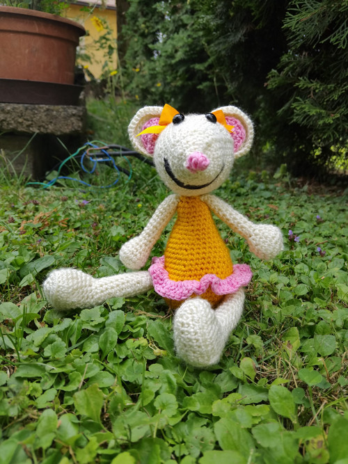 Háčkovaná myška — foto 3