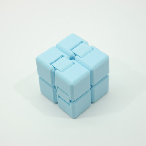 Infinity Cube KIDS – antistresová kostka Modrá — foto 2