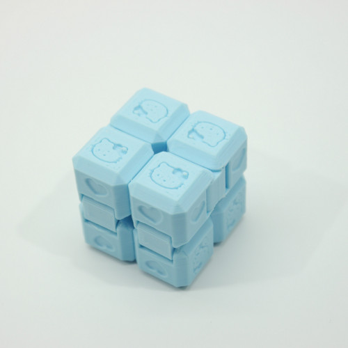 Infinity Cube SWEET EDITION – kawaii kostka Modrá — foto 2