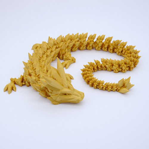 Křišťálový drak - Crystal dragon 62cm — foto 4