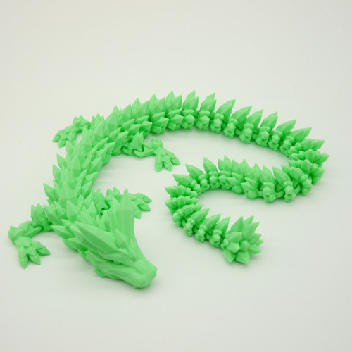 Křišťálový drak - Crystal dragon 62cm — foto 3