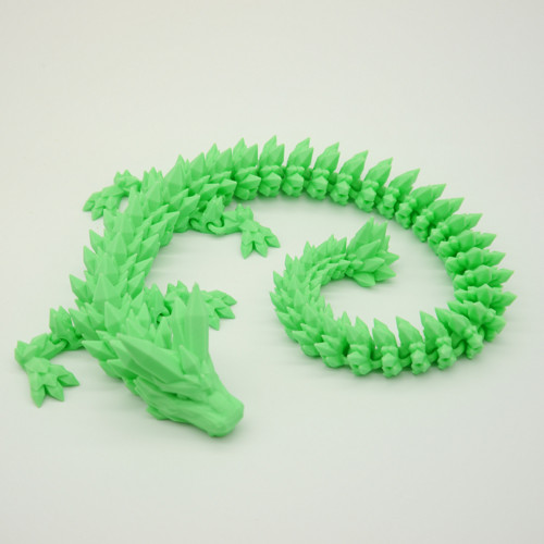 Křišťálový drak - Crystal dragon 62cm — foto 2