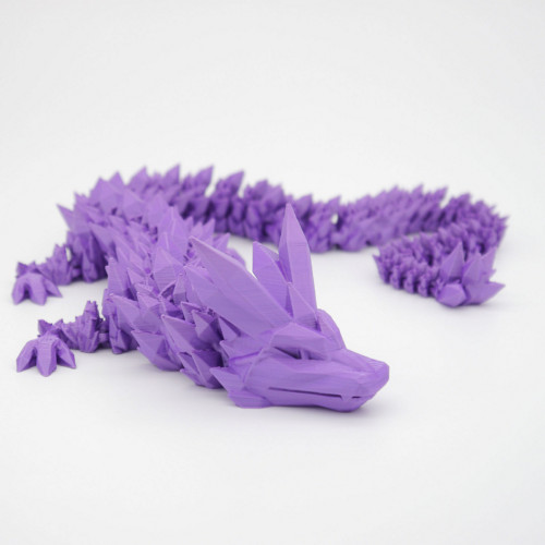 Křišťálový drak - Crystal dragon 62cm — foto 3