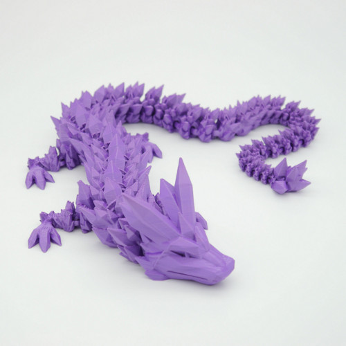 Křišťálový drak - Crystal dragon 62cm — foto 2
