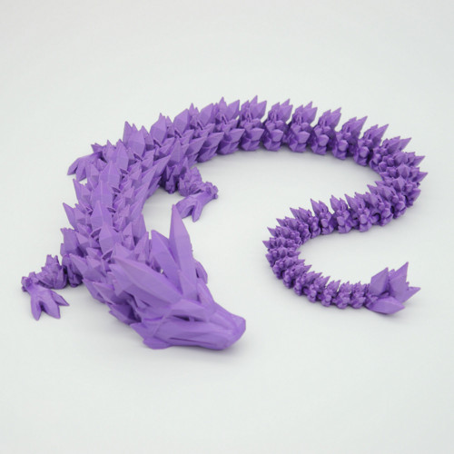 Křišťálový drak - Crystal dragon 62cm — foto 4