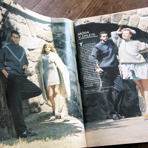 Dievča 5/88 ... módní časopis — foto 4