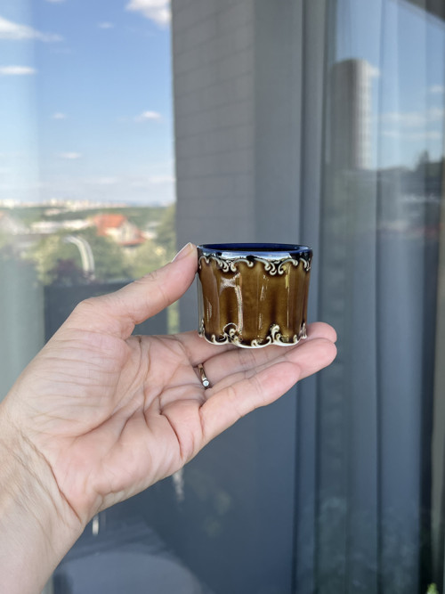 Keramická sada, karafa 500ml a 5x panák 50ml — foto 4