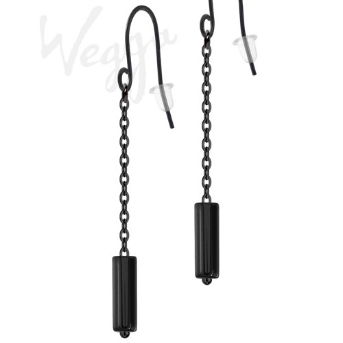 Kuk-Kuk ... 1 pár [ onyx + ocel ] — foto 2