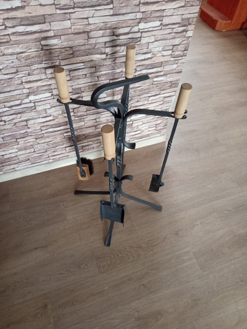 Kované krbové nářadí — foto 4