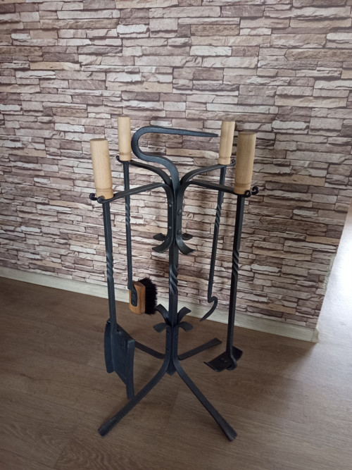 Kované krbové nářadí — foto 6