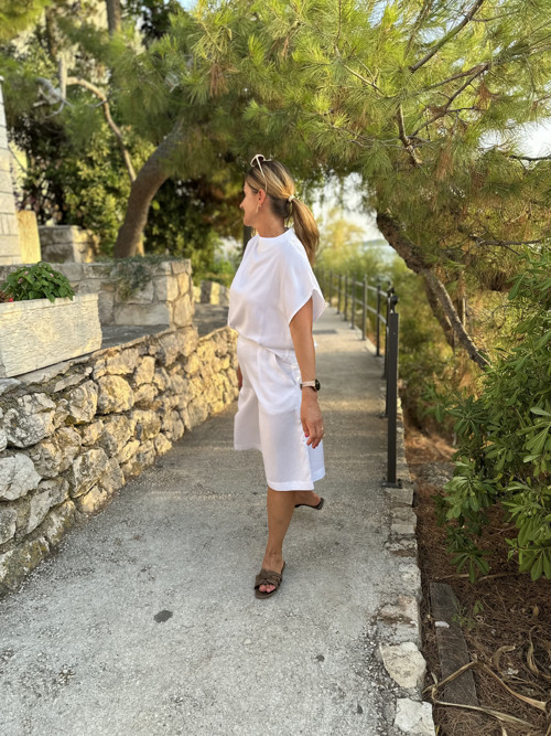 Komplet culotte kalhoty a top. — foto 5